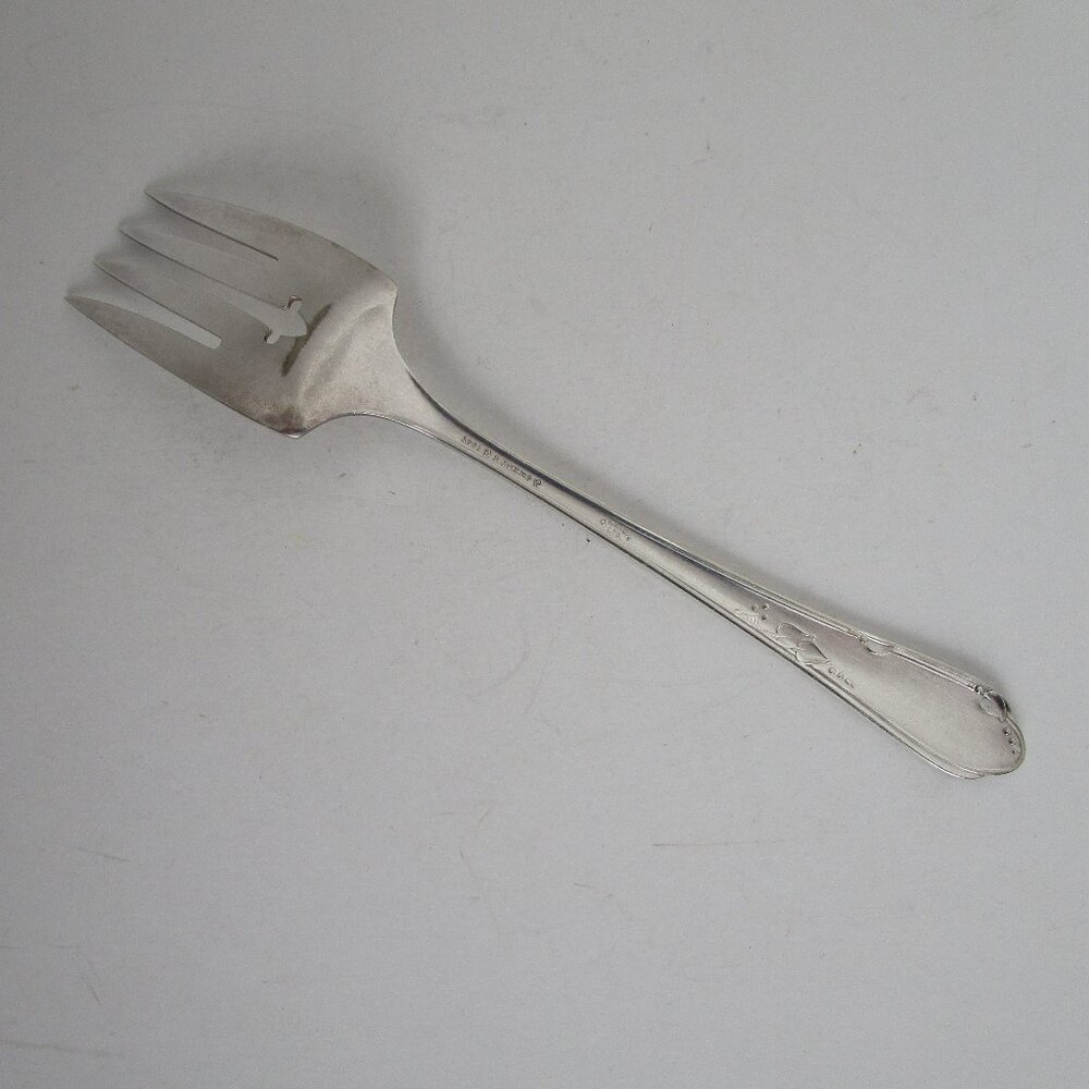 silver serving fork - Picture 5 of 6